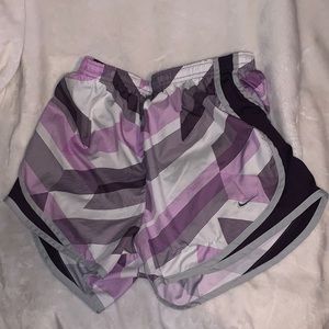 Nike purple athletic shorts